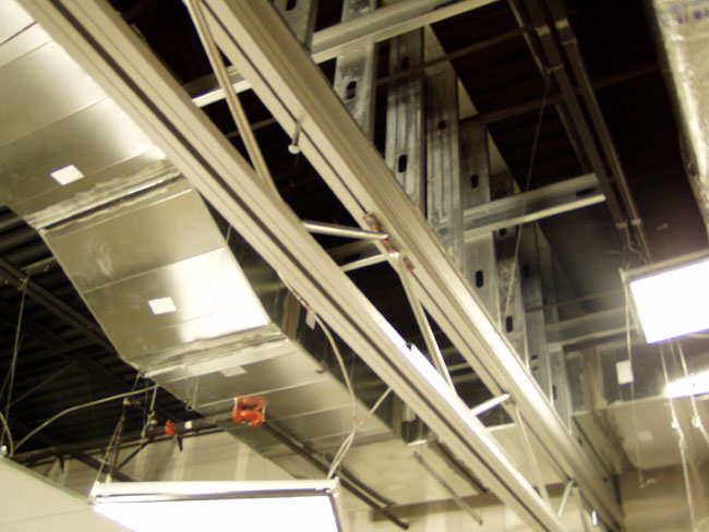 Barranger Unispan System Installation Ceiling